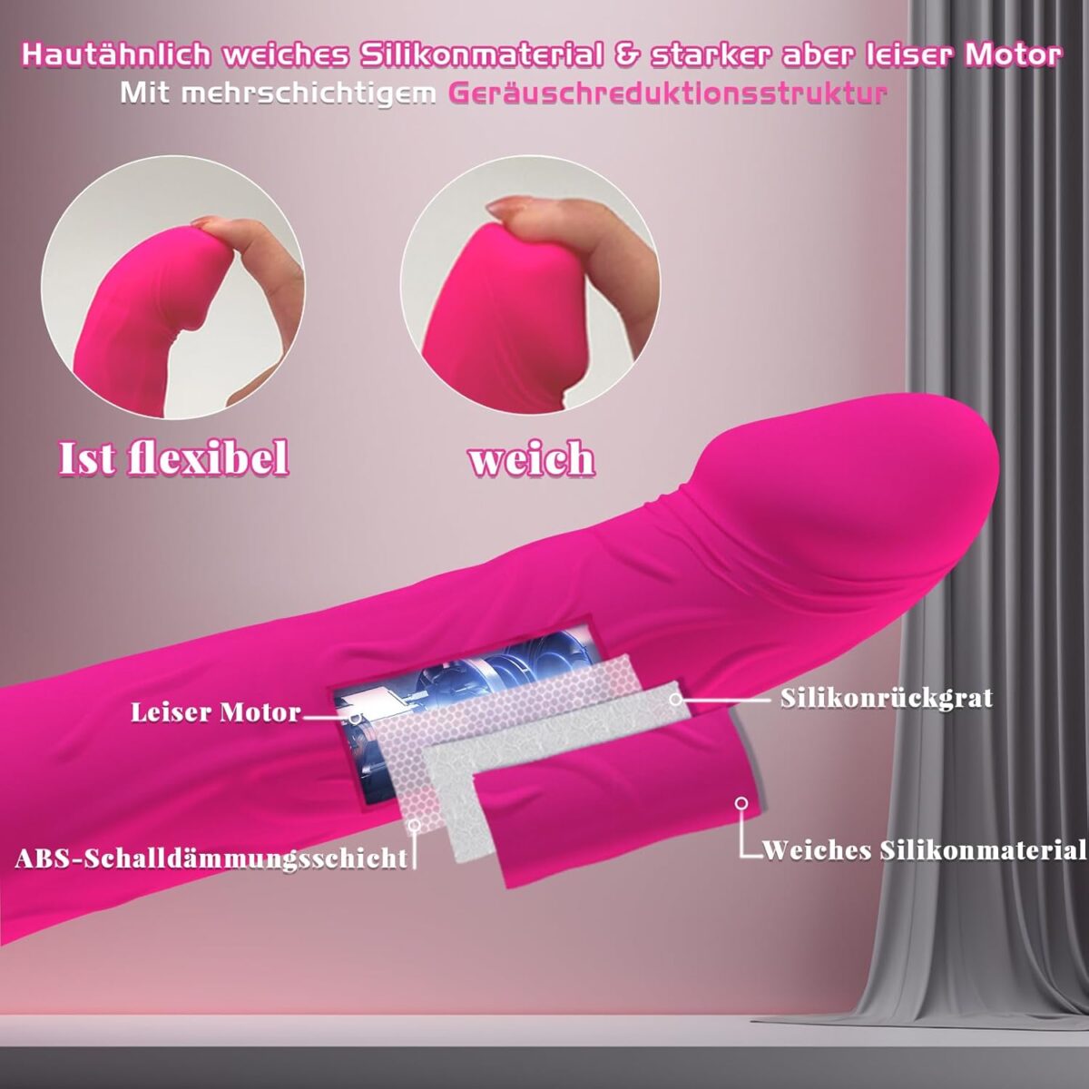 Silikon Anal Dildo – Bild 7