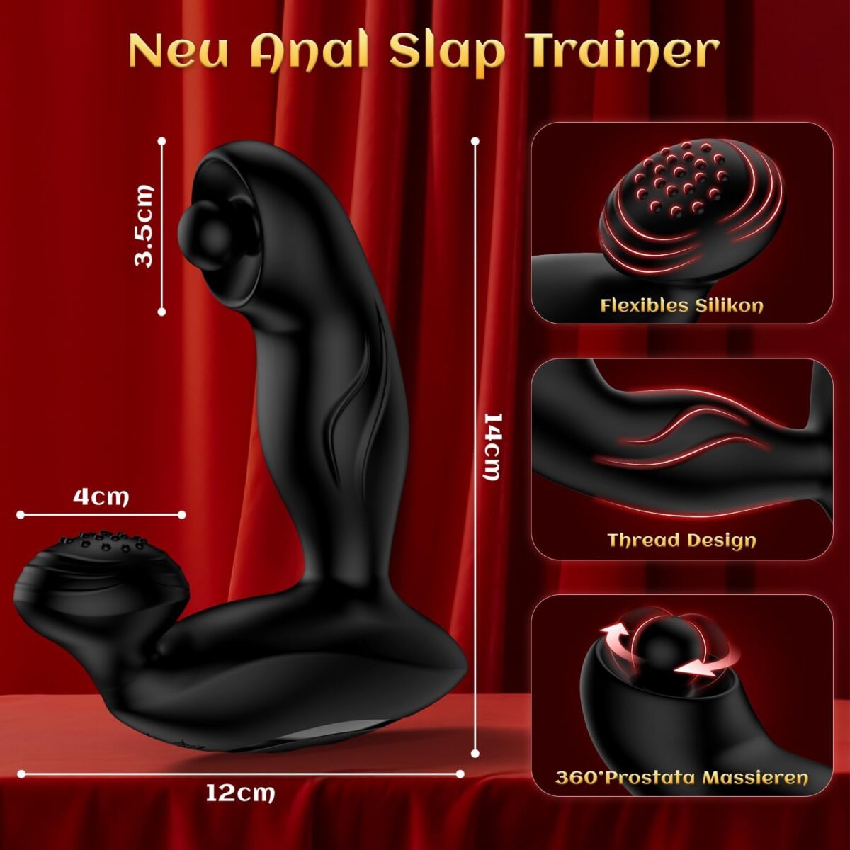 Anal-Damm-Vibrator – Bild 4