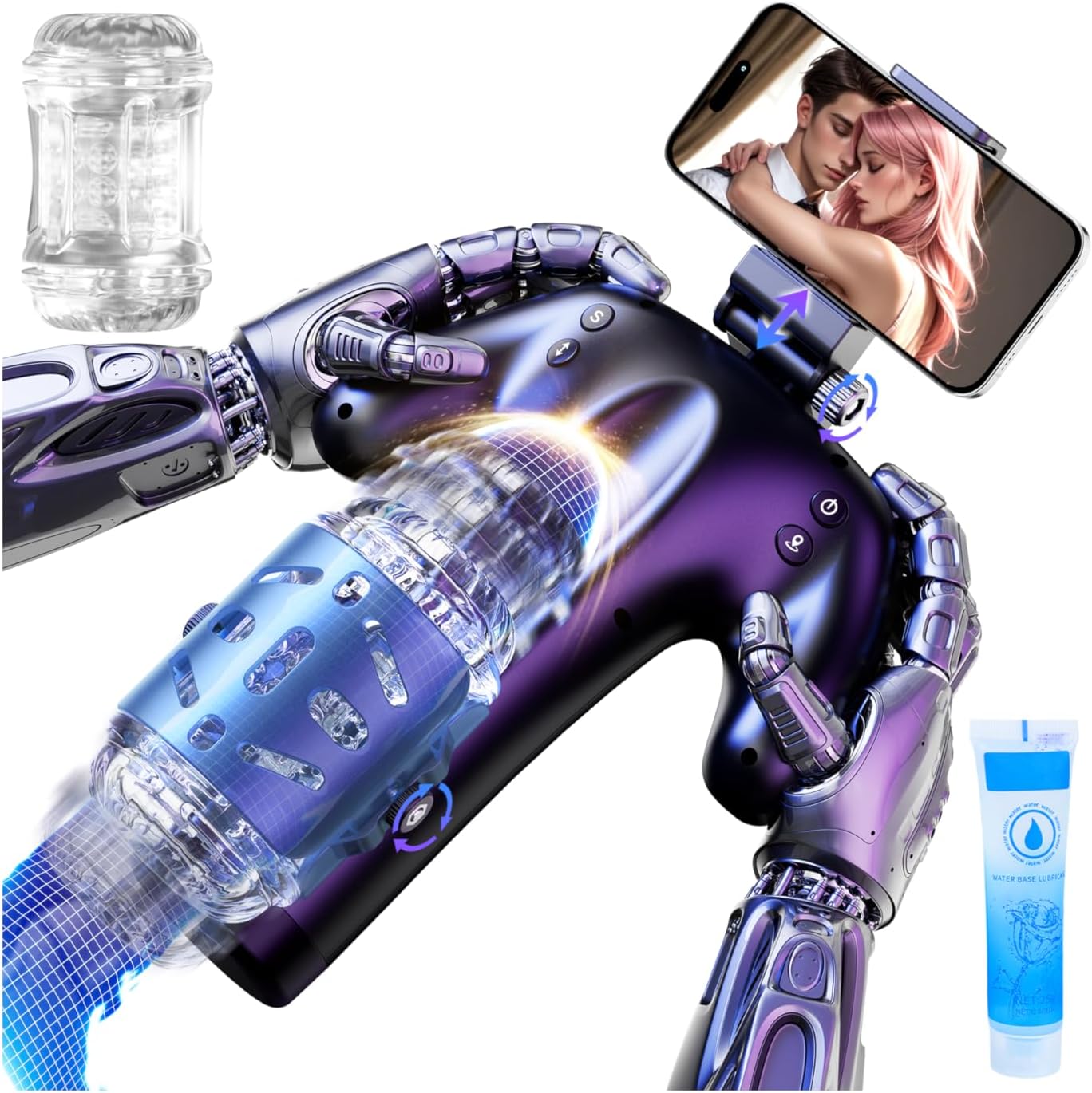 Mega-Masturbator 5 Modi & 5 Stimulationspunkten