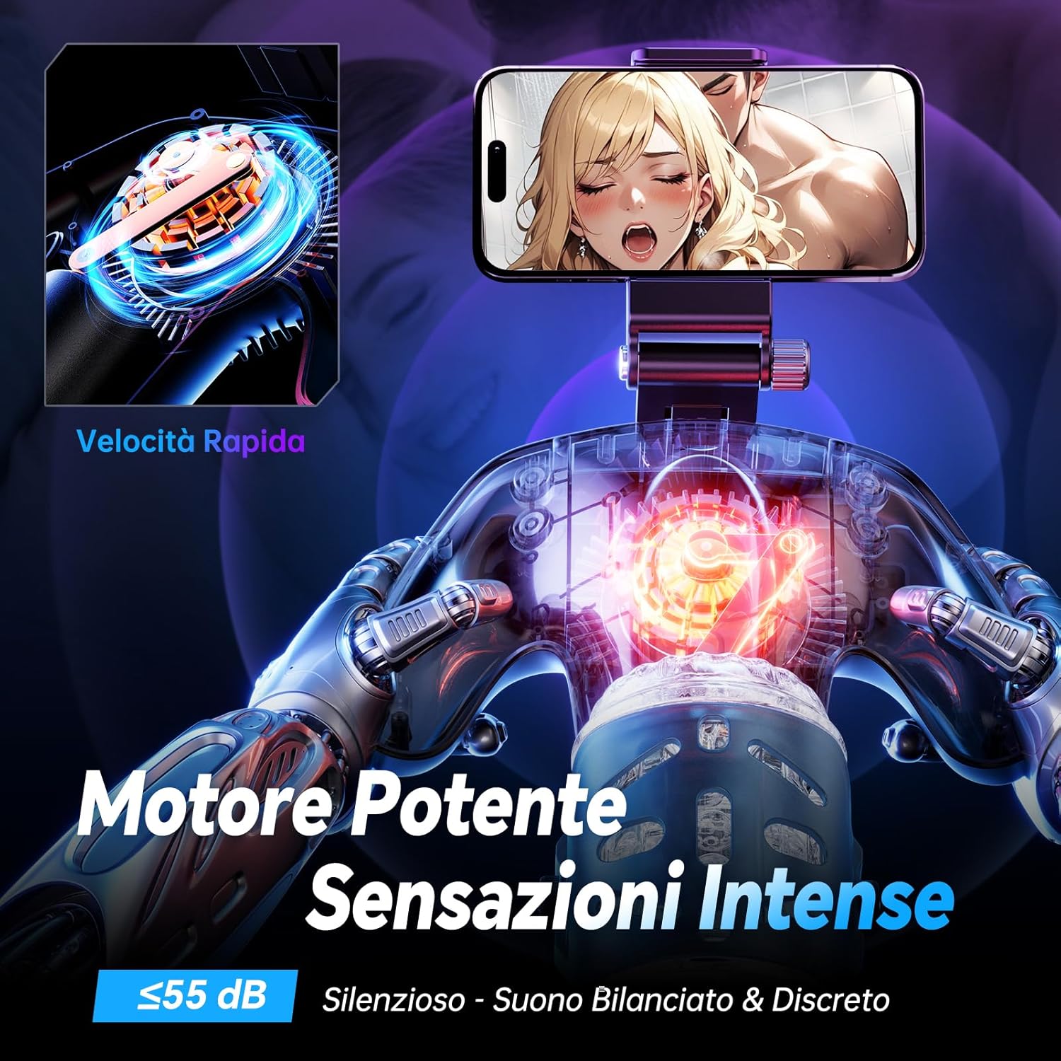 Mega-Masturbator 5 Modi & 5 Stimulationspunkten – Bild 2