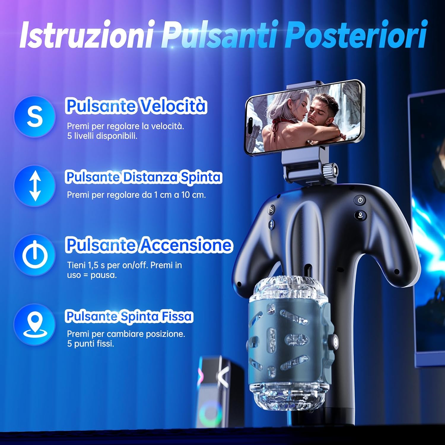 Mega-Masturbator 5 Modi & 5 Stimulationspunkten – Bild 6