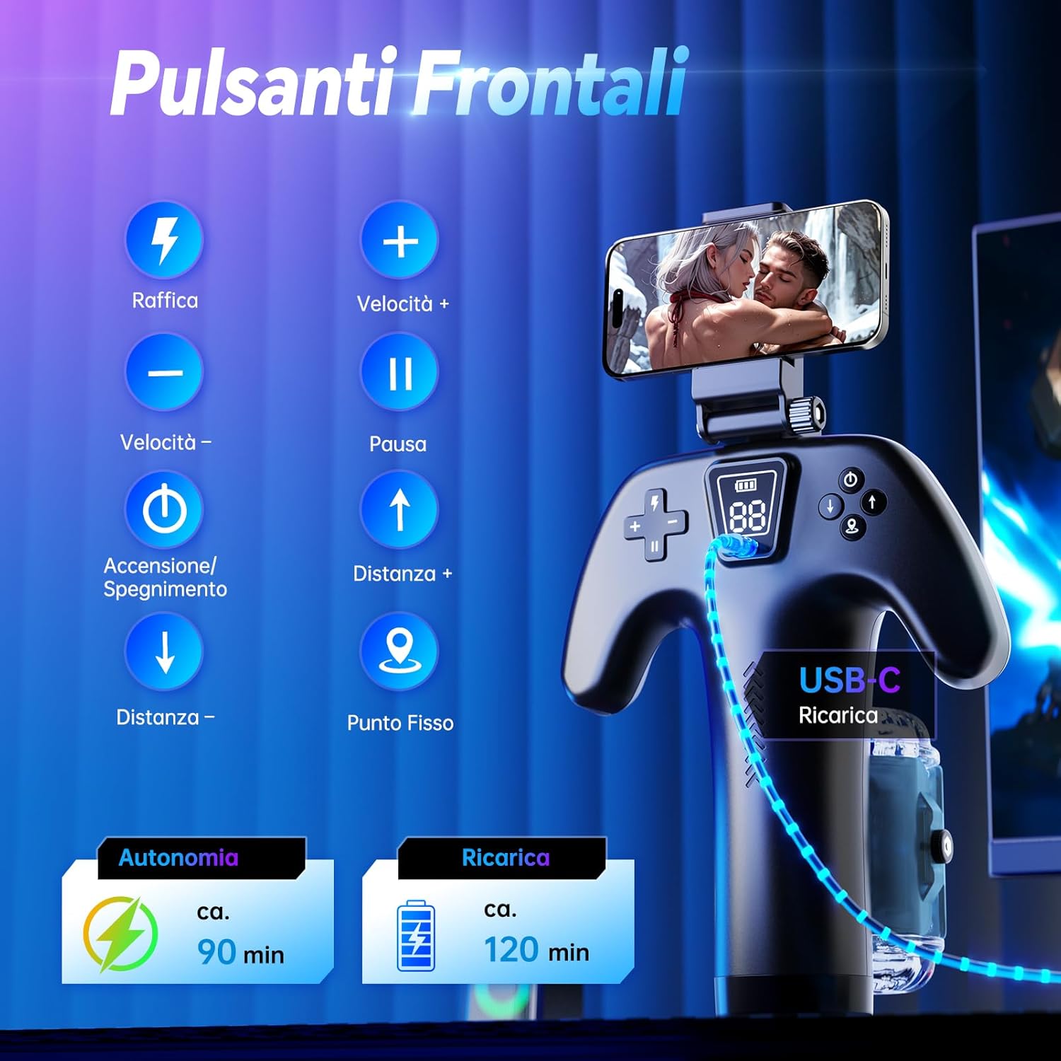 Mega-Masturbator 5 Modi & 5 Stimulationspunkten – Bild 9