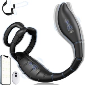 Skorpion Penisring mit Analplug