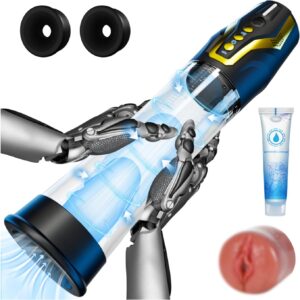 Elektrische Penispumpe mit Sprachsteuerung | 3-in-1 Masturbator