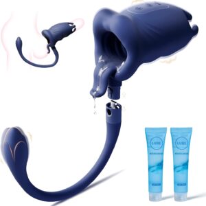 Masturbator mit Analplug – 2-in-1 Vibrator für Männer