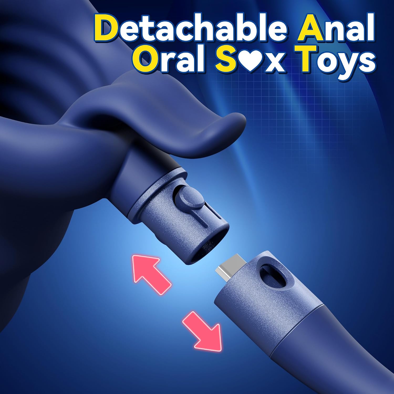 Masturbator mit Analplug – 2-in-1 Vibrator für Männer – Bild 7